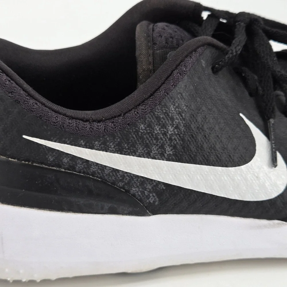 Nike Roshe G Spikeless Golf Shoes Black Metallic White Women's Size 8 CD6066-001